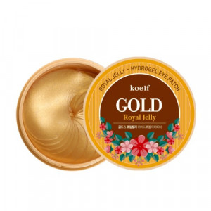 Гідрогелеві патчі для очей з золотом KOELF Gold & Royal Jelly Eye Patch 60шт  (Термін придатності: до 28.09.2023)