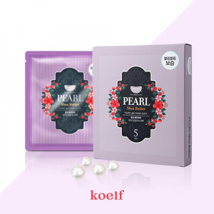 Гідрогелева маска для обличчя з перлами KOELF Pearl & Shea Butter Hydro Gel Mask