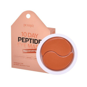 Омолоджуючі гідрогелеві патчі з пептидами PETITFEE 10 Day Peptide Eye Mask 20шт